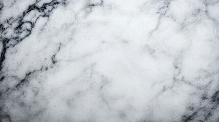 Elegant White Marble Surface with Natural Gray Veins and Textures