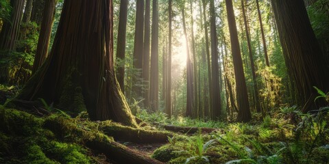 Ancient forest banner