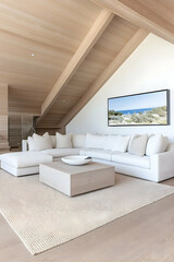 Modern coastal living room