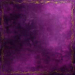Obraz premium A purple velvet background with rose gold edges and soft purple lighting for luxurious setups. Generated AI