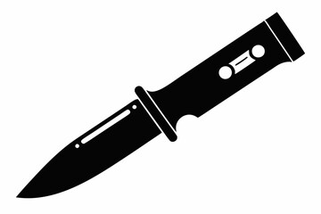 utility knife line art silhouette vector illustration