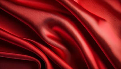 Obraz premium red silk background