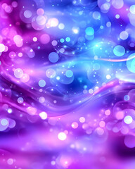 Vibrant abstract bokeh background with swirling colors