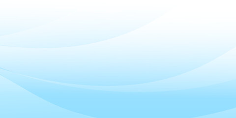 Abstract white wavy glowing lines on a blue background. Futuristic digital high-technology pattern