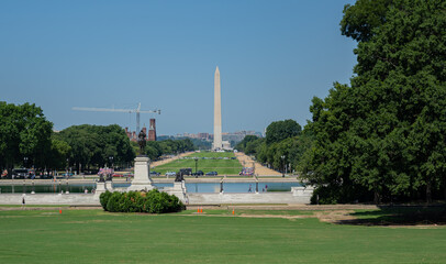 Obraz premium Washington Monument ist ein monumentaler Obelisk 