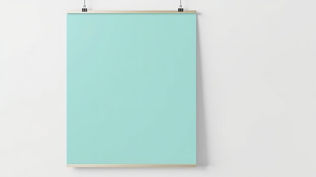 Blank 20x30 Poster Mockup for Design Ideas