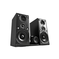 Fototapeta premium High-Fidelity 2.1 Speaker System Powerful Audio for Home Entertainment