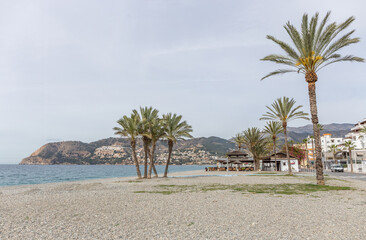 Fototapeta premium In La Herradura, Andalusien, Spanien.
