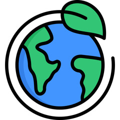 Fototapeta premium Sustainable Icon