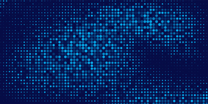 blue binary code background