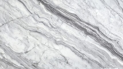 Obraz premium Elegant Grey Marble Texture with Striking Veins and Patterns