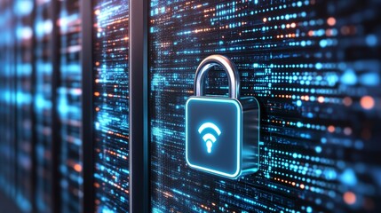 internet secure wifi lock on server 