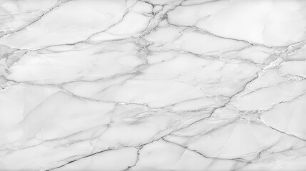 Fototapeta premium Elegant White Marble Background with Subtle Gray Veins and Texture