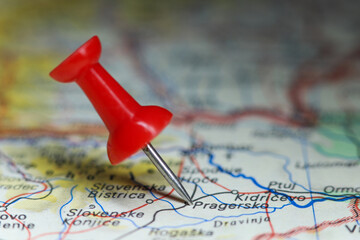 Pragersko, Slovenia pin on map