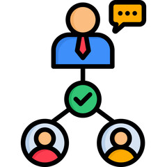 Task Delegation Icon