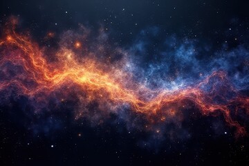 Fototapeta premium Intertwined Light Beams