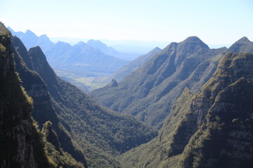 Naklejka premium canion das laranjeiras em bom jardim da serra, santa catarina