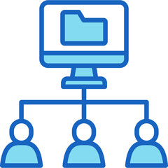 Data Sharing Icon