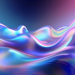Iridescent neon background, holographic abstract soft colors backdrop