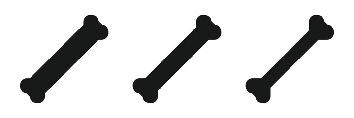 Dog Bone vector bundle, Dog bone icon set, Dog bone