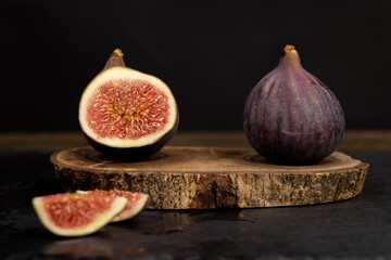 sweet fig fruits are used to make desserts