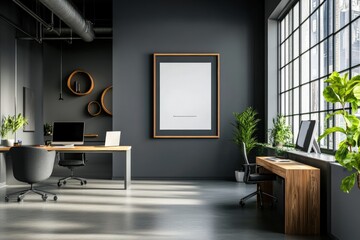 Courier company promises delivery guarantee within optimal office space Generative AI