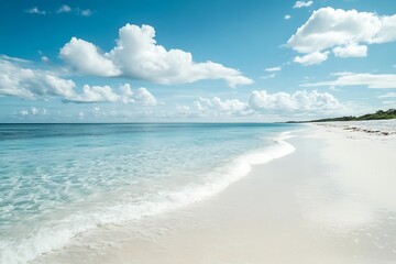 Obraz premium peaceful and thoughtful aspects of a snowy beach display revealing how these places prompt inner focus and a link with wild 