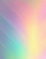 Obraz premium Iridescent neon background, holographic abstract soft colors backdrop