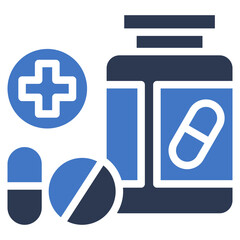 Obraz premium Supplement icon