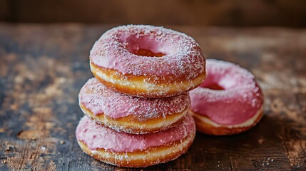 Decadent cream-filled doughnut stacked high with sweet cream and glazed with rich chocolate for an irresistible treat