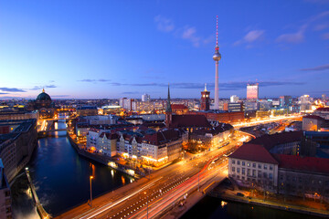 Berlin at night