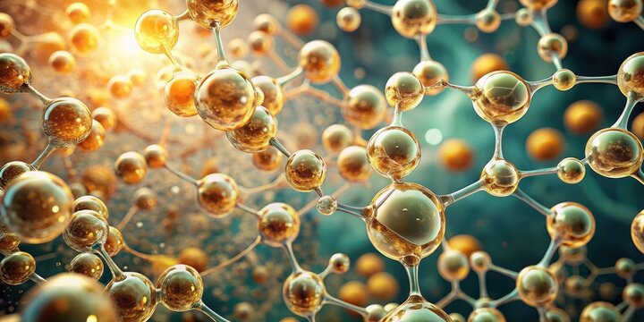 Soap Molecules Capturing Dirt in a Micelle Structure, soap structure