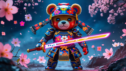 santa claus with christmas gifts