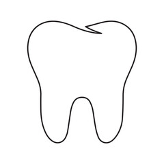 Tooth line icon