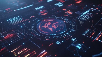 Digital Interface World Map