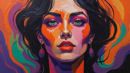 halloween vampire girl with red hair