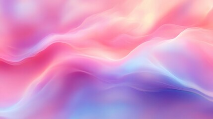 Pearlescent Pink Mauve Holographic Seamless Abstract Wave Pattern Background