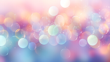 abstrakcja, bokeh, tło, rozmycie, kolorowe światła, estetyczne, delikatny, pastelowe barwy, nowoczesny design, sztuka cyfrowa, gradient, efekt świetlny, harmonia kolorów, ciepłe kolory, chłodne kolory