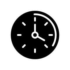 clock isolated on white