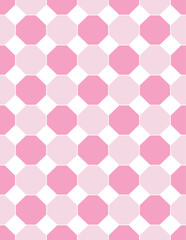 Pink seamless geometric pattern tiles for diy dollhouse flooring