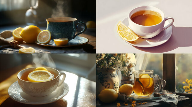 Hot Tea with Lemon and Honey for Cold Relief - (relaxed).-# Create, explore, and organize on [midjourney.com](<https://midjourney.com/imagine?from_discord=1>)