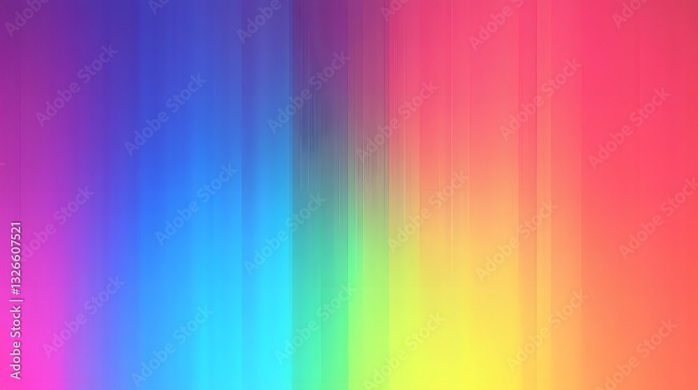 Aufkleber Colorful spectrum gradient creating vibrant and modern background design