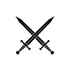 two crossed swords