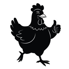 chicken vector illustration