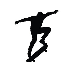 jumping man silhouette