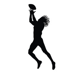 jumping girl silhouette