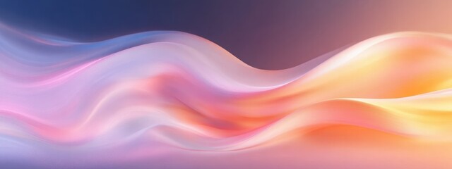 Fototapeta premium Abstract Gradient Background with Mauve and Purple Waves Soft Lighting and Neon Shades