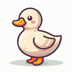 duck, bird, animal, nature, beak, wildlife, white, isolated, feather, wild, illustration, cute, graphic, design, water, vector, background, waterfowl, wing, swim, drawing, duckling, mallard, farm, car