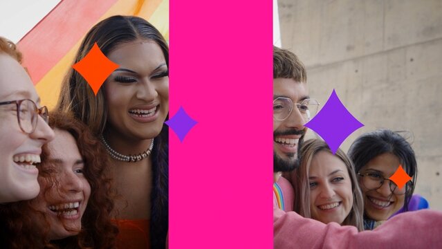 Colorful Universal Transition