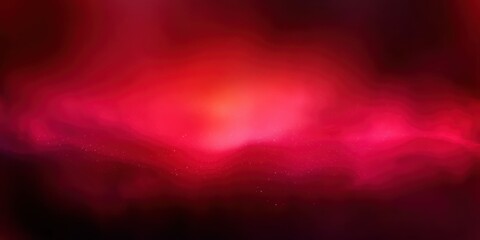 Obraz premium Vivid Red Gradient Background for Product Display and Interior Mockup Simple Studio Showcase